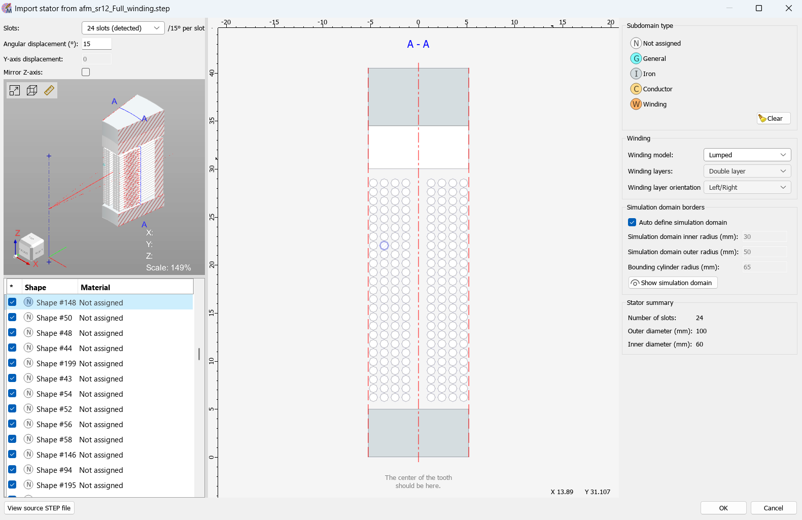 STEP Import 3D