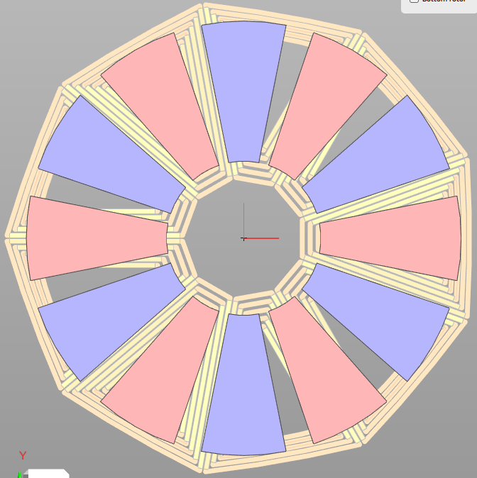 20 mm magnet geometry in MotorXP-AFM